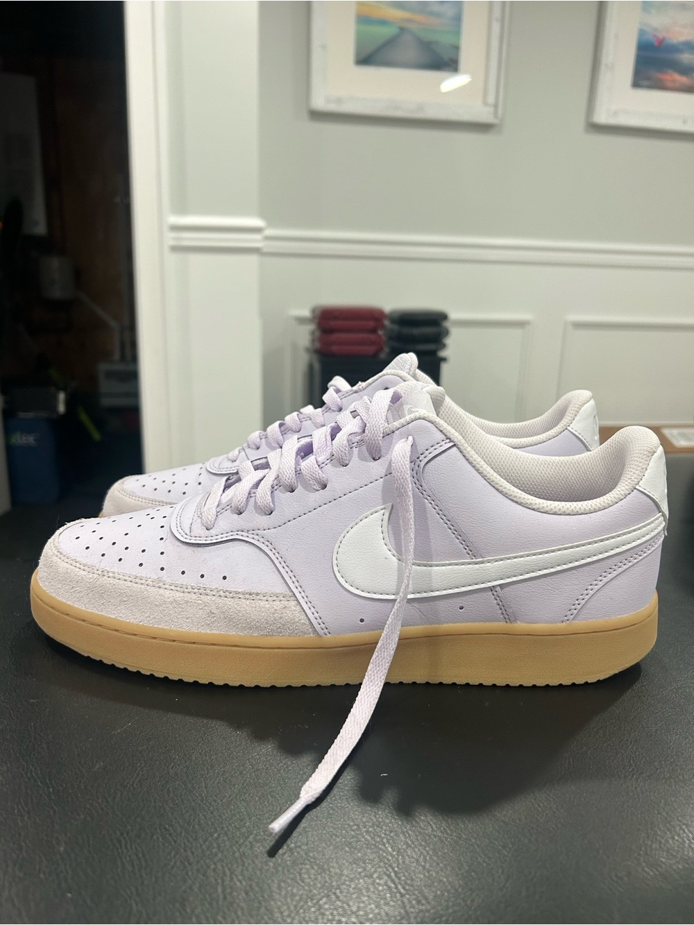 Nike Court Vision Low 'Barely Grape' - Picture 2 of 8